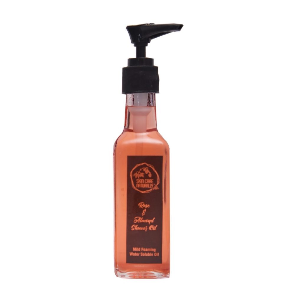 rose and almond shower oil 1