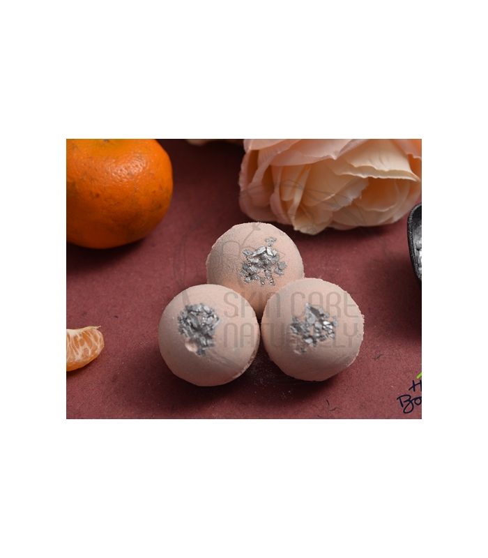 Orange flavor bath bomb