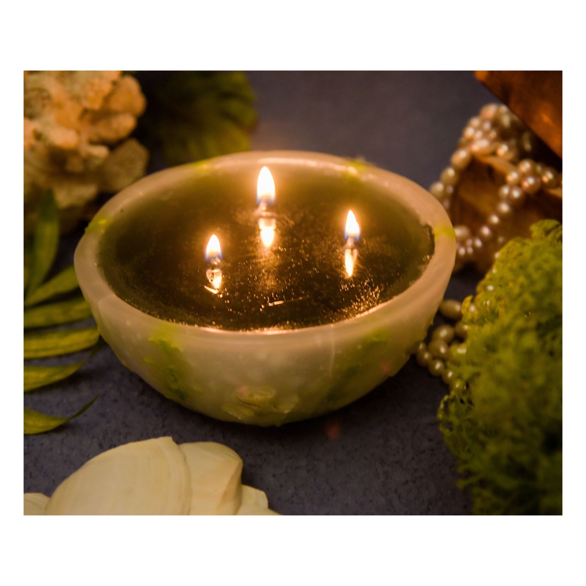 Aqua Bowl Candle - Image 6