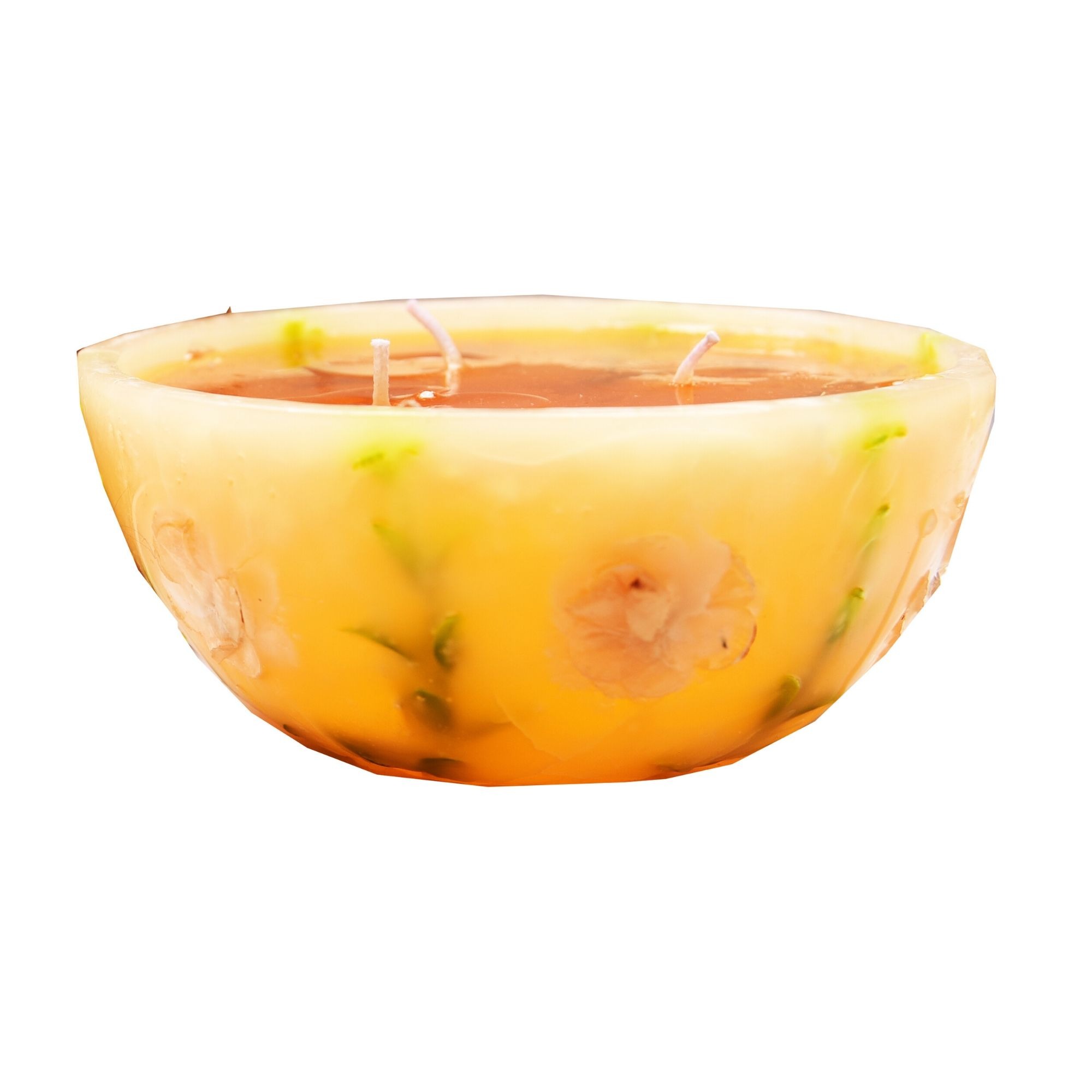 Orange Bowl Candle