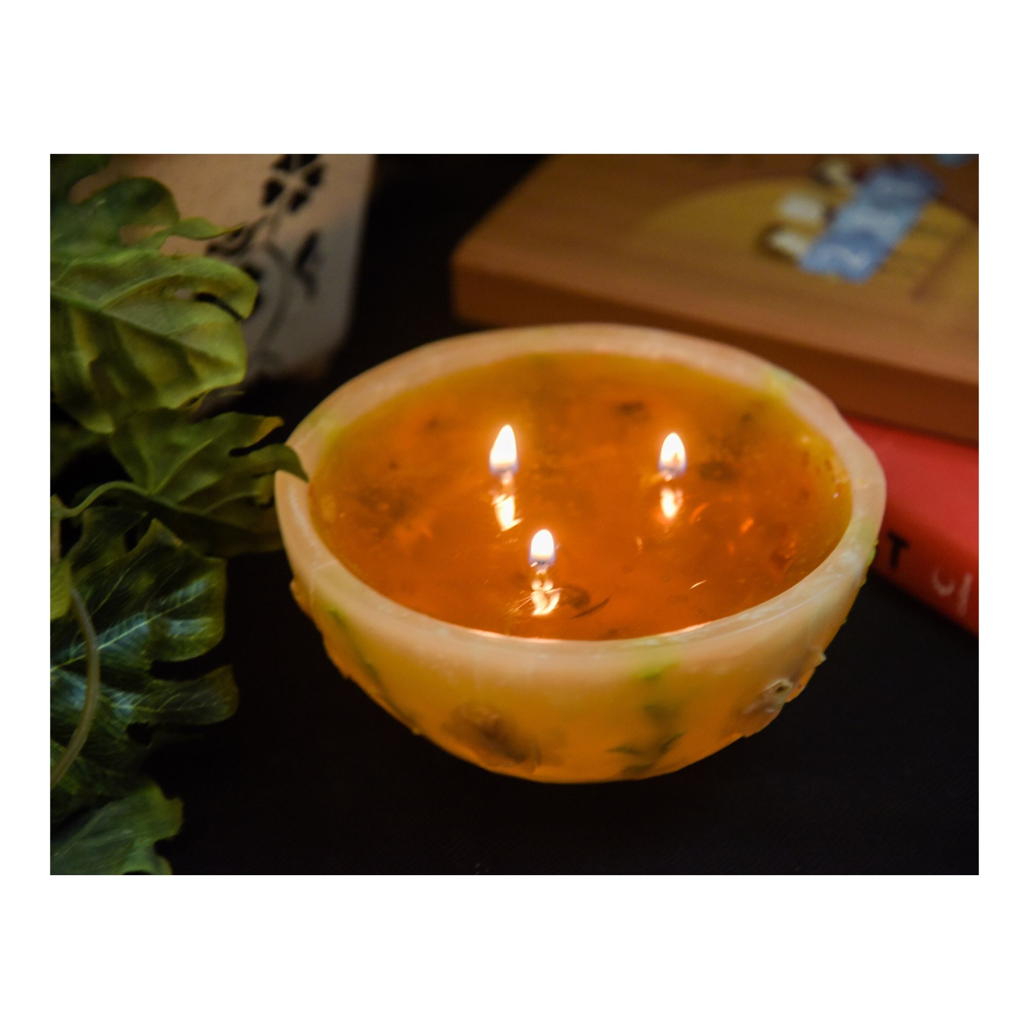 Orange Bowl Candle - Image 5