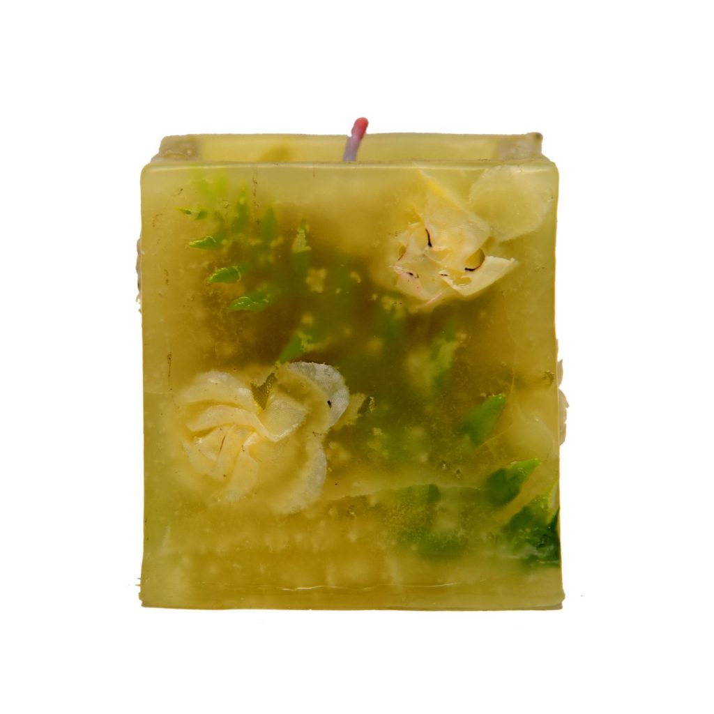 Vanilla Tobacco Square Candle