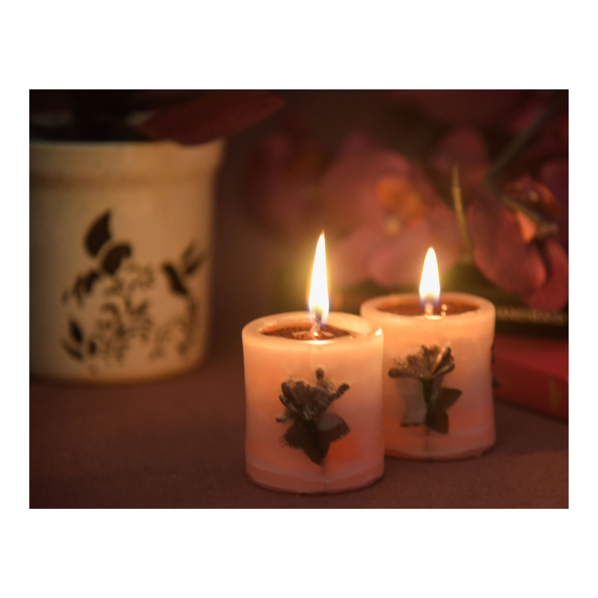 Vanilla Cinnamon Cylinder Candle - Image 5