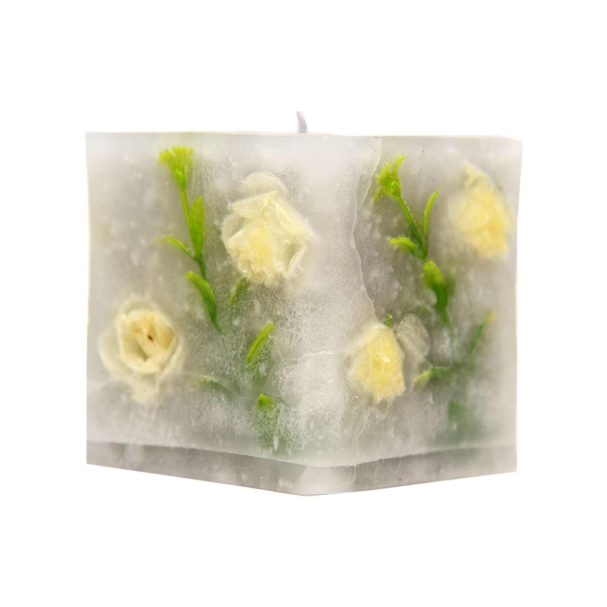 Black Orchid Square Candle