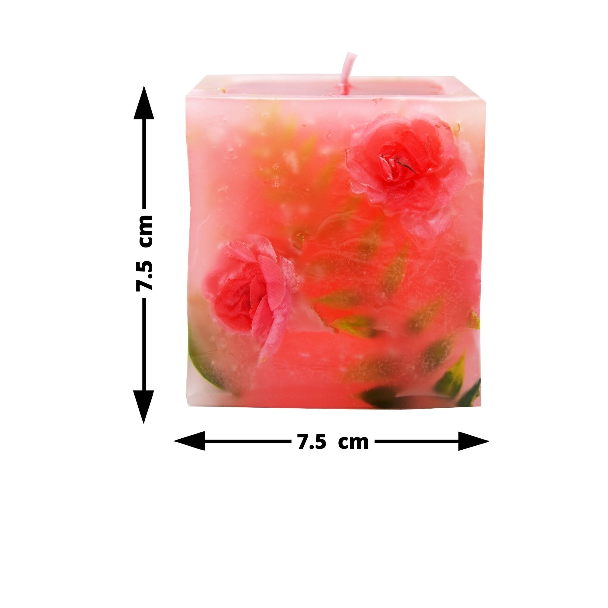 Rose Square Candle - Image 5
