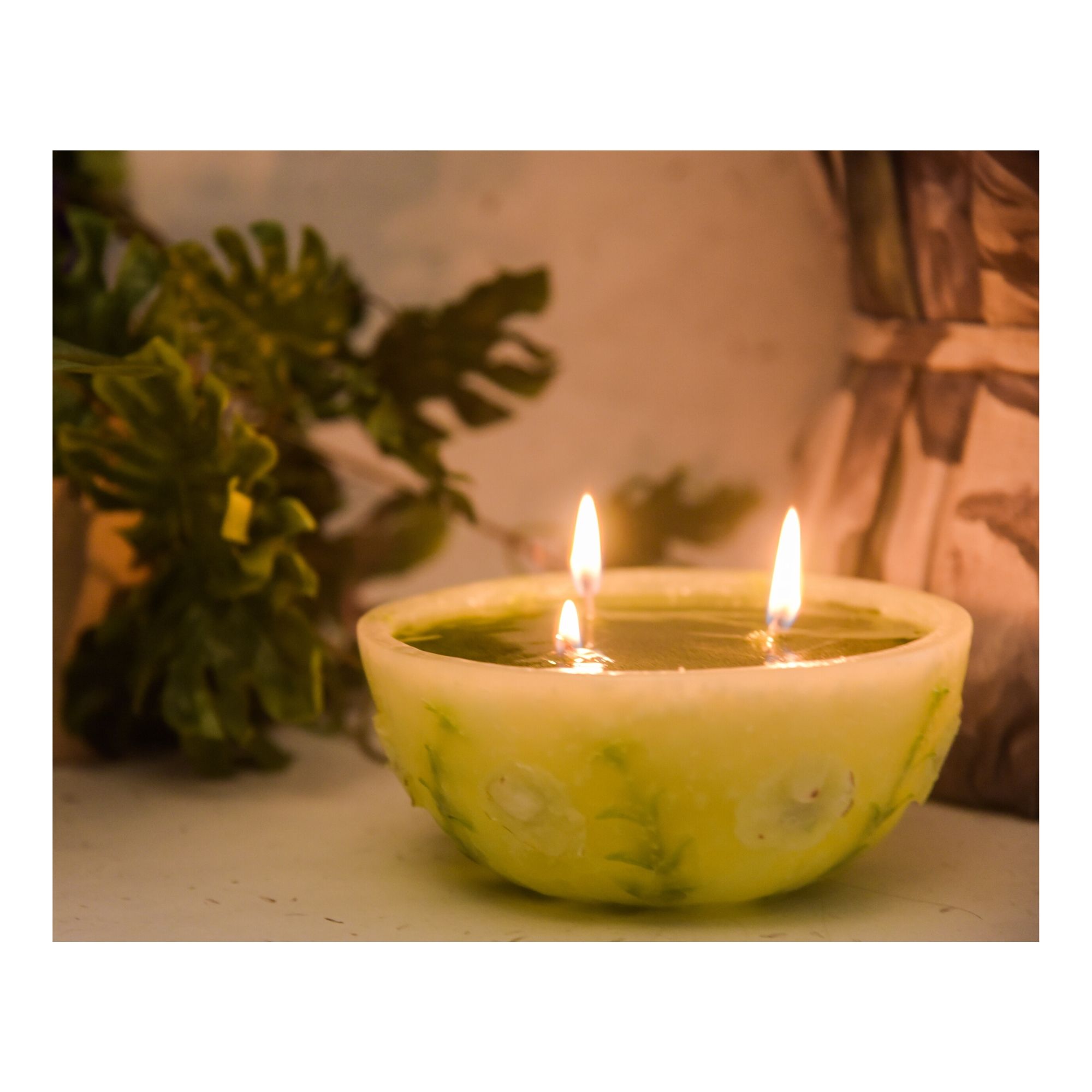 Lemon Grass Bowl Candle - Image 5