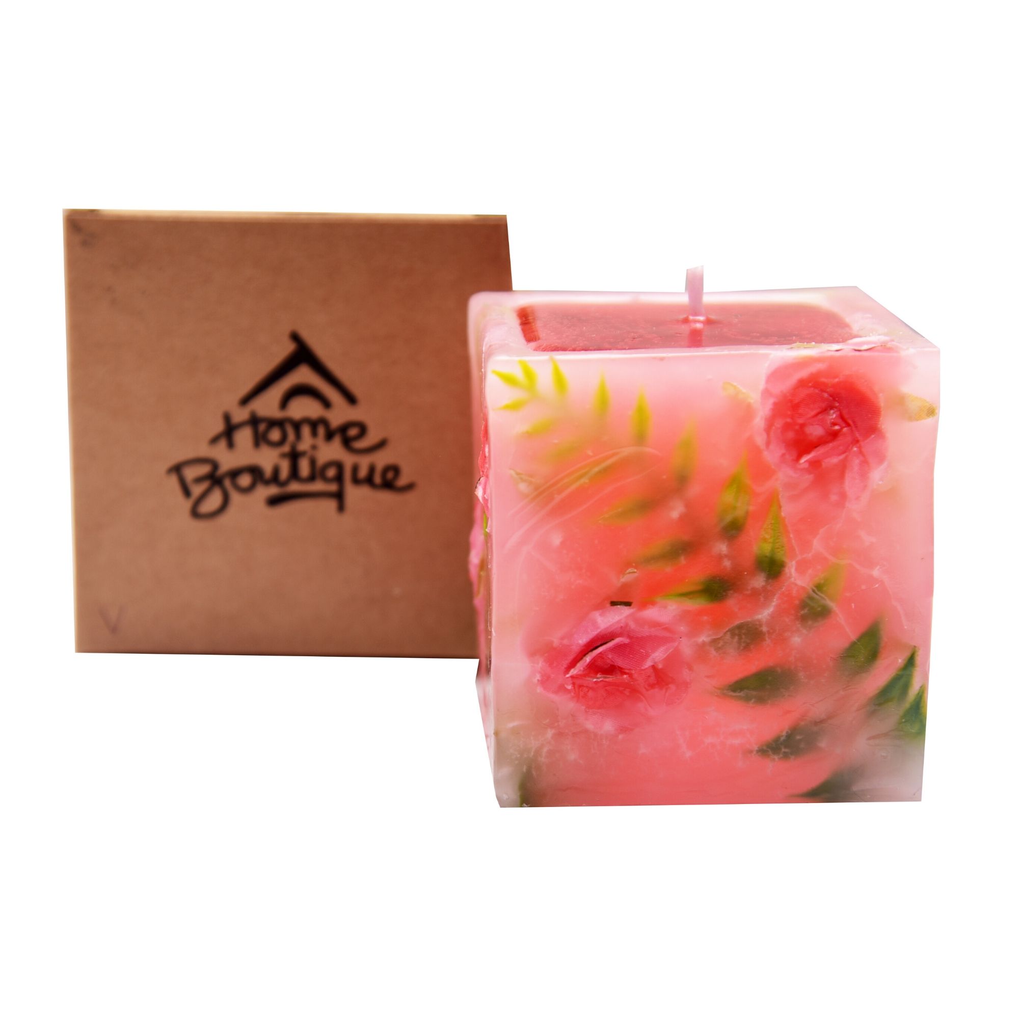 Rose Square Candle - Image 4