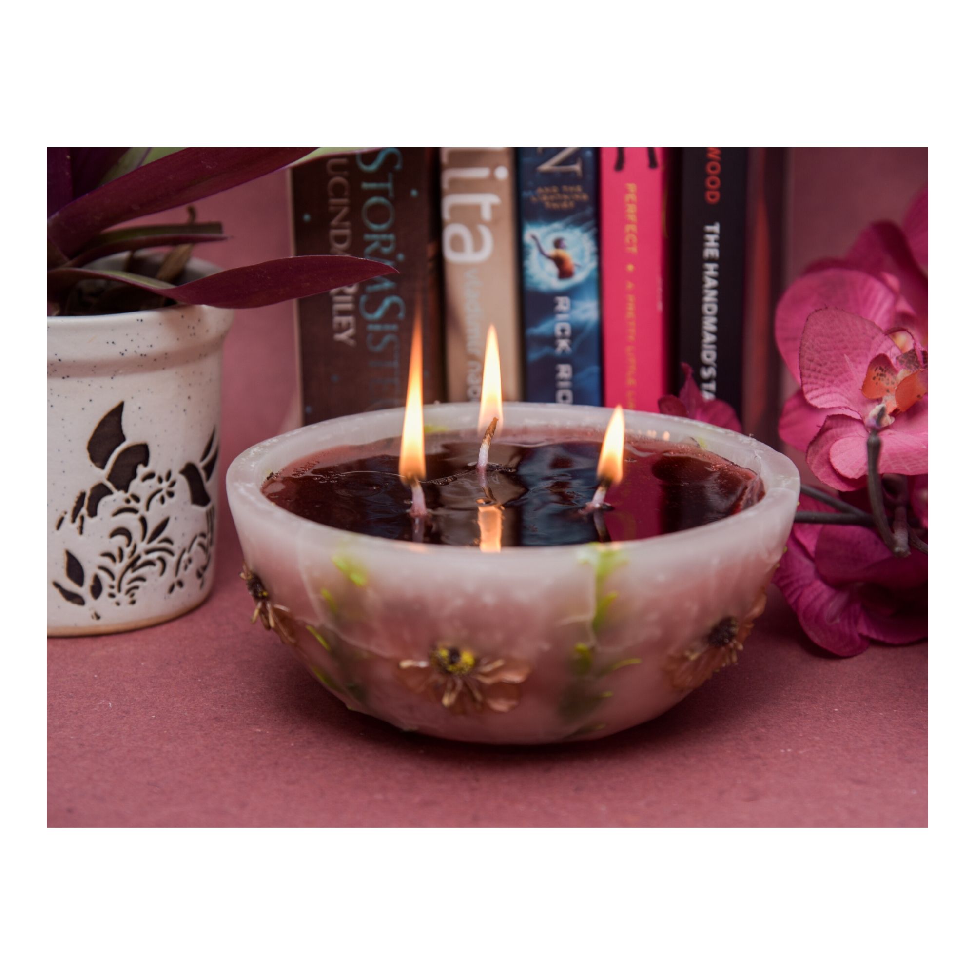 Vanilla Cinnamon Bowl Candle - Image 2