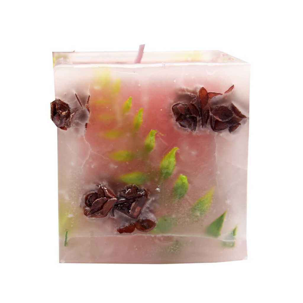Vanilla Cinnamon Square Candle