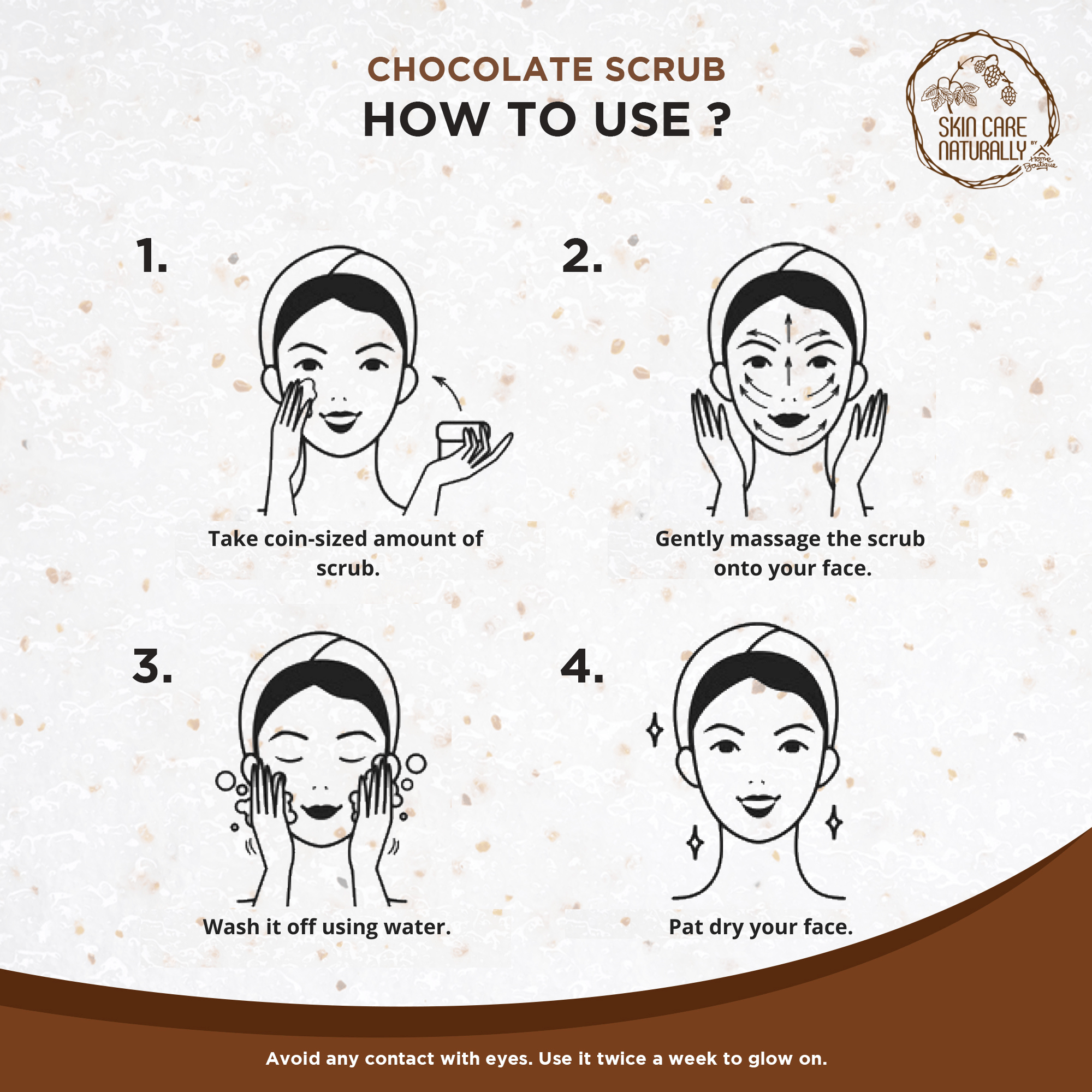DRY DEFENCE CHOCOLATE SCRUB ONLINE1