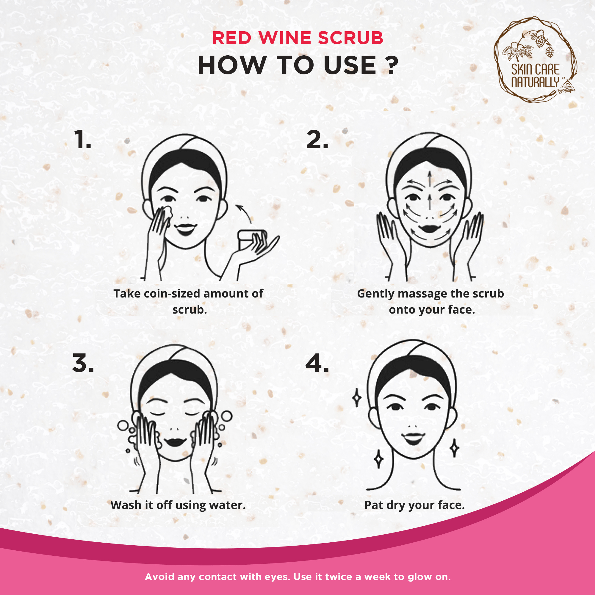 PORE MINIMISING RED WINE SCRUB1