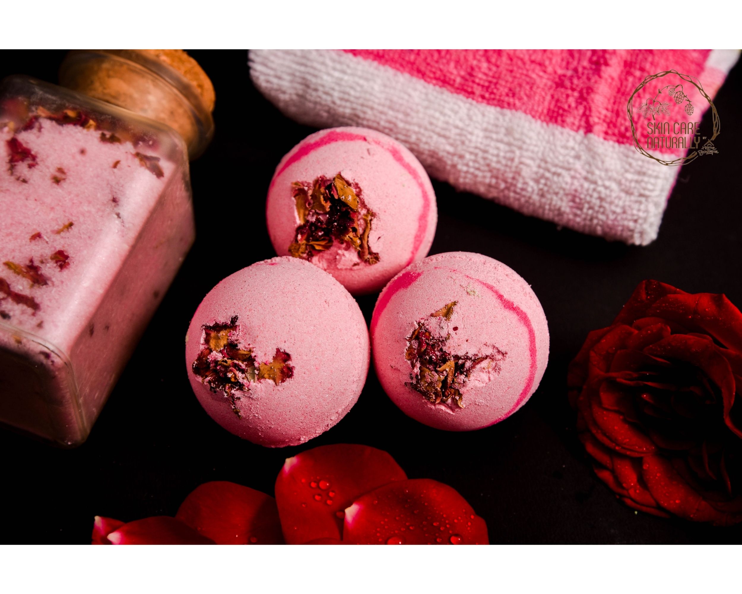 rose bathbomb