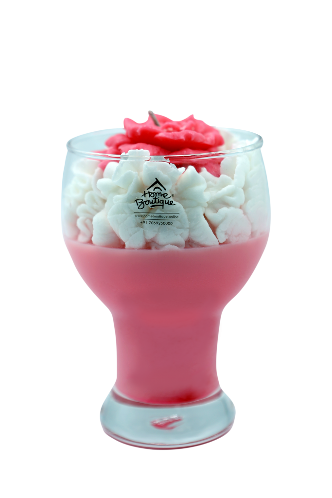 Rose floret candle