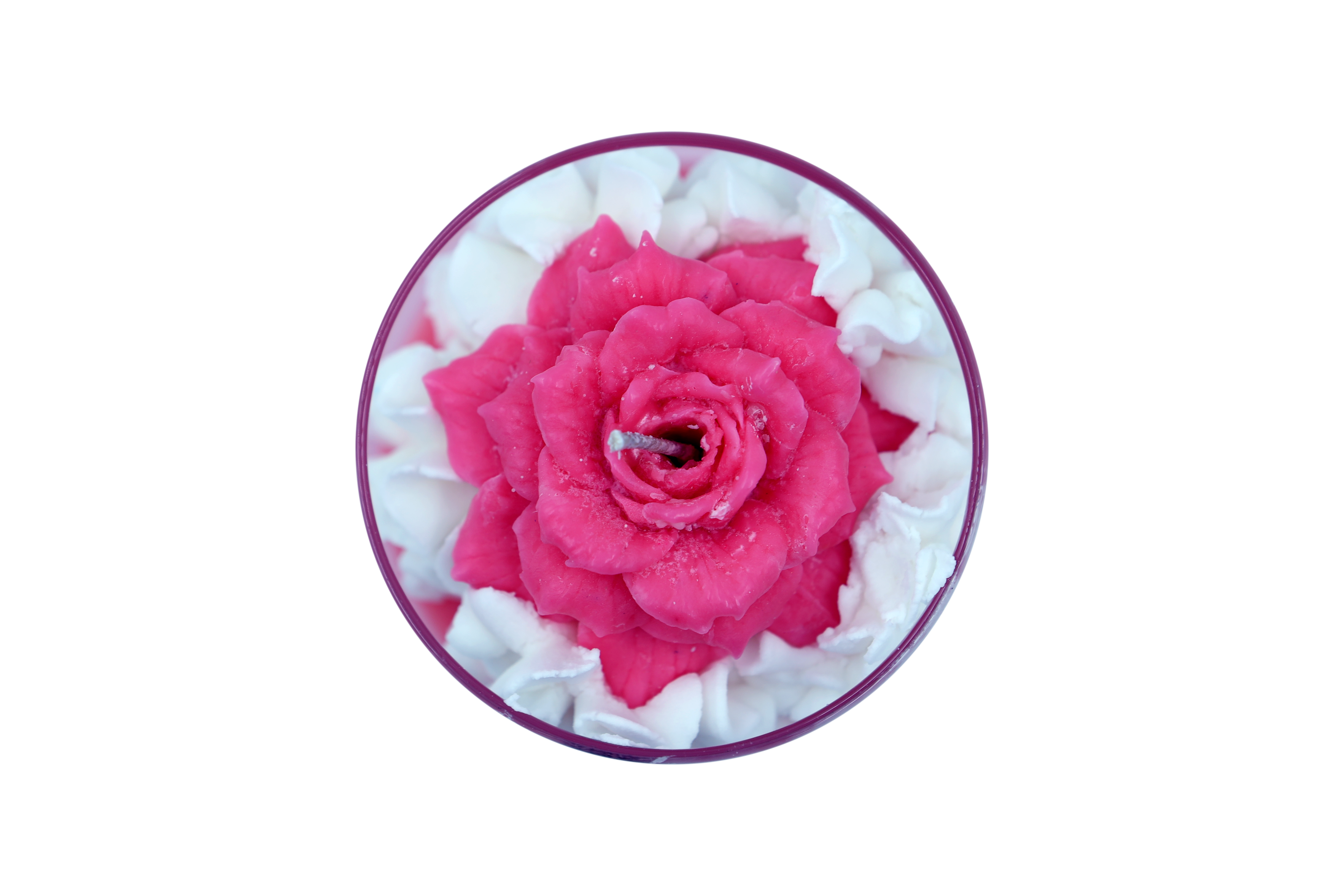 Rose floret candle - Image 4