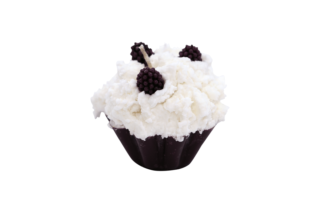 Blackberry Cupcake Candle