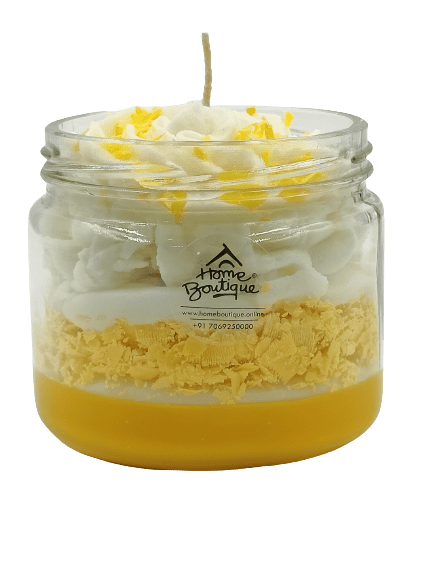 Mango Pudding Jar Candle