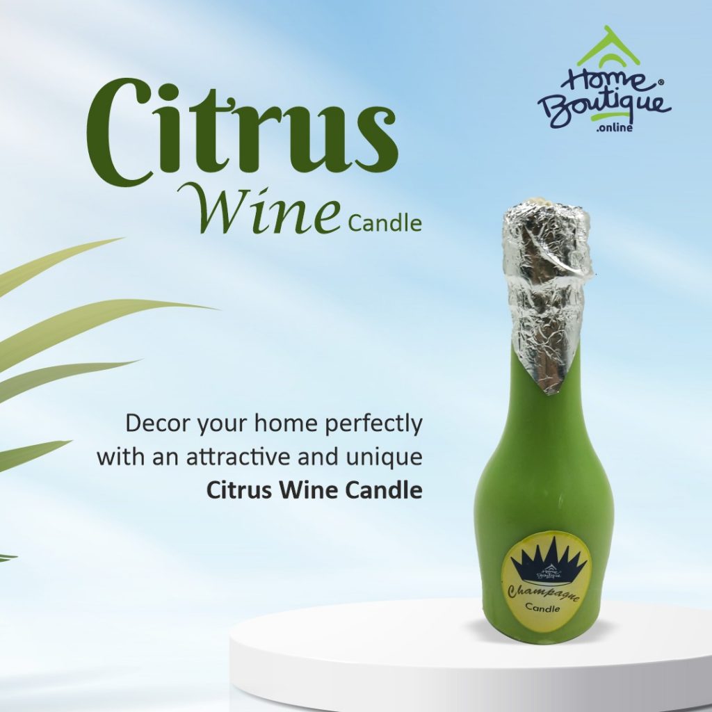 Citrus Wine Candle