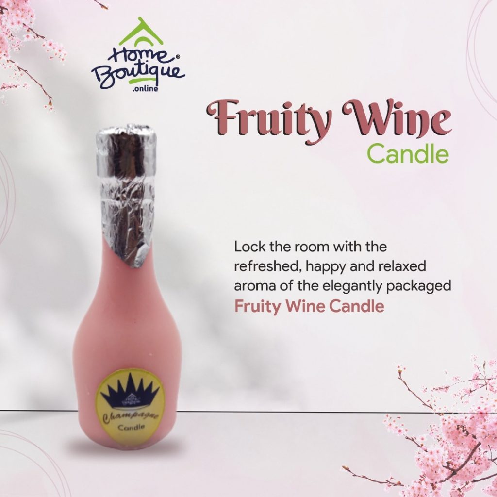 Fruity Wine Candle