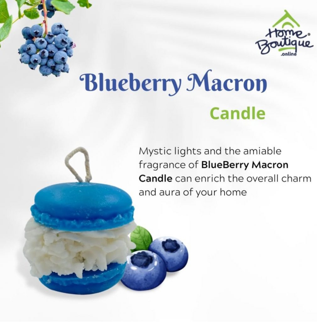 Blueberry Macroon
